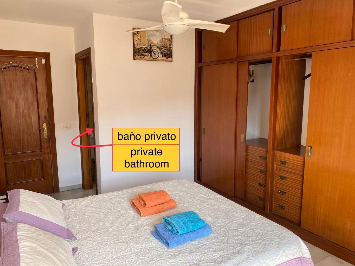 Malaga Centro Habitaciones Privada En Apartamento Compartidos Buitenkant foto